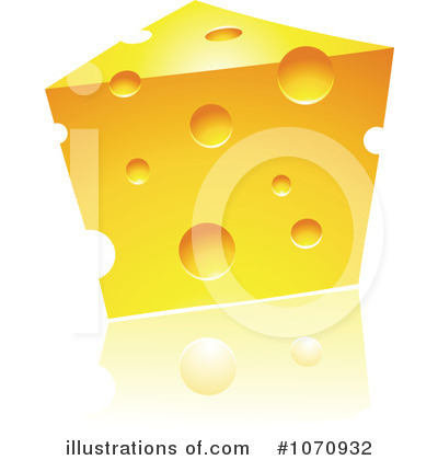 Royalty-Free (RF) Cheese Clipart Illustration by cidepix - Stock Sample #1070932