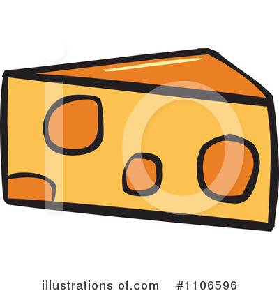 Royalty-Free (RF) Cheese Clipart Illustration by Cartoon Solutions - Stock Sample #1106596