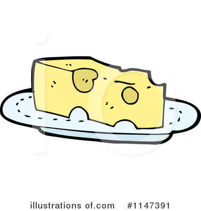 Royalty-Free (RF) Cheese Clipart Illustration by lineartestpilot - Stock Sample #1147391