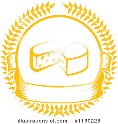 Royalty-Free (RF) Cheese Clipart Illustration by Vector Tradition SM - Stock Sample #1160228