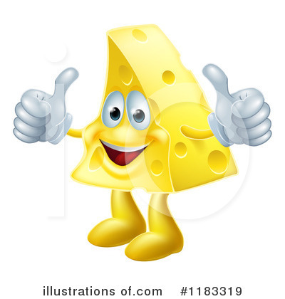 Royalty-Free (RF) Cheese Clipart Illustration by AtStockIllustration - Stock Sample #1183319
