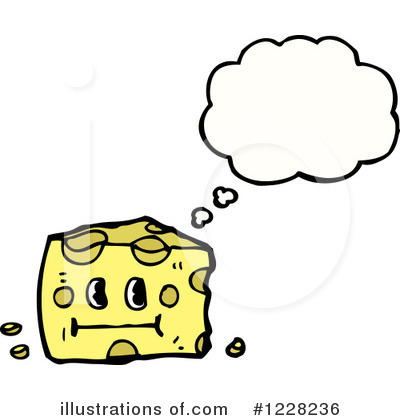 Royalty-Free (RF) Cheese Clipart Illustration by lineartestpilot - Stock Sample #1228236