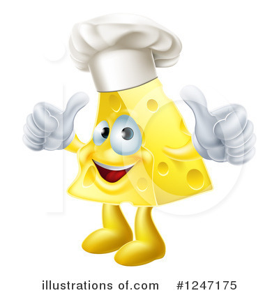 Cheese Mascot Clipart #1247175 by AtStockIllustration