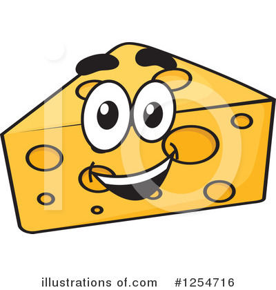 Royalty-Free (RF) Cheese Clipart Illustration by Vector Tradition SM - Stock Sample #1254716