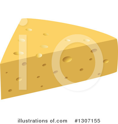 Royalty-Free (RF) Cheese Clipart Illustration by Vector Tradition SM - Stock Sample #1307155