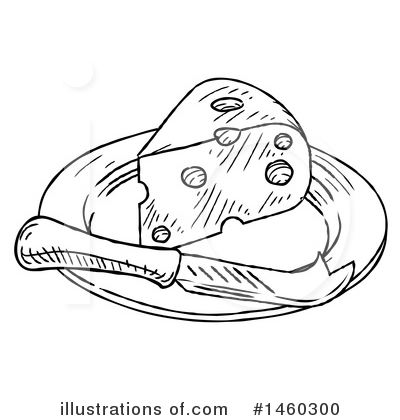 Royalty-Free (RF) Cheese Clipart Illustration by AtStockIllustration - Stock Sample #1460300