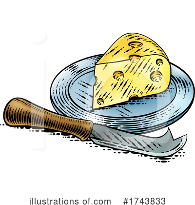 Cheese Knife Clipart #1743833 by AtStockIllustration