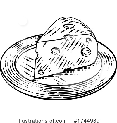 Royalty-Free (RF) Cheese Clipart Illustration by AtStockIllustration - Stock Sample #1744939
