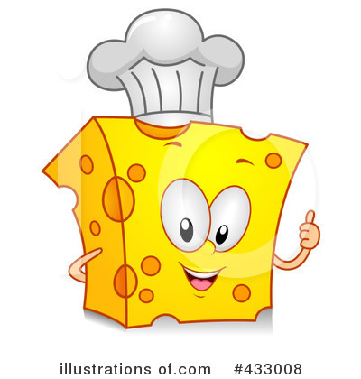 Royalty-Free (RF) Cheese Clipart Illustration by BNP Design Studio - Stock Sample #433008