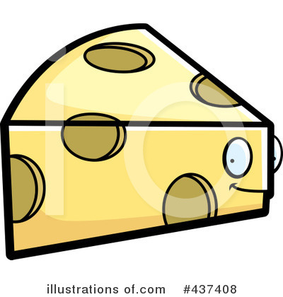 Royalty-Free (RF) Cheese Clipart Illustration by Cory Thoman - Stock Sample #437408