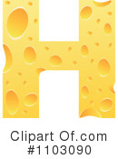 Cheese Letter Clipart #1103090 by Andrei Marincas