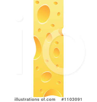 Cheese Letter Clipart #1103091 by Andrei Marincas