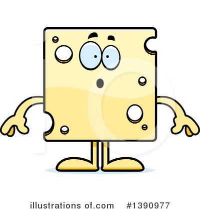 Royalty-Free (RF) Cheese Mascot Clipart Illustration by Cory Thoman - Stock Sample #1390977