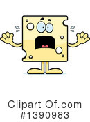 Cheese Mascot Clipart #1390983 by Cory Thoman