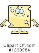 Cheese Mascot Clipart #1390984 by Cory Thoman