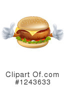 Cheeseburger Clipart #1243633 by AtStockIllustration