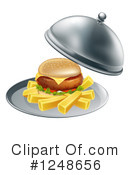 Cheeseburger Clipart #1248656 by AtStockIllustration