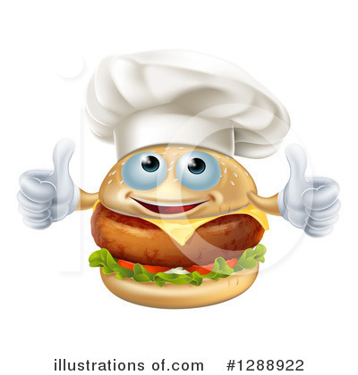 Cheeseburger Clipart #1288922 by AtStockIllustration