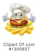 Cheeseburger Clipart #1305837 by AtStockIllustration