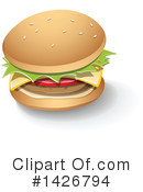 Cheeseburger Clipart #1426794 by cidepix