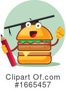 Cheeseburger Clipart #1665457 by Morphart Creations