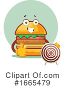 Cheeseburger Clipart #1665479 by Morphart Creations