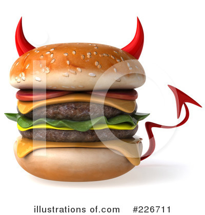 Cheeseburger Clipart #226711 by Julos