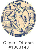 Cheesemaker Clipart #1303140 by patrimonio