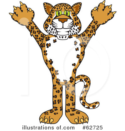 Cheetah Clipart #62725 by Toons4Biz