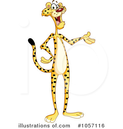 Royalty-Free (RF) Cheetah Clipart Illustration by yayayoyo - Stock Sample #1057116