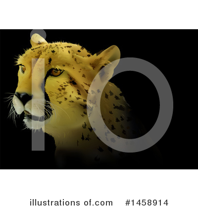 Royalty-Free (RF) Cheetah Clipart Illustration by dero - Stock Sample #1458914