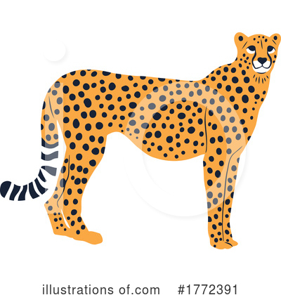 Royalty-Free (RF) Cheetah Clipart Illustration by Prawny - Stock Sample #1772391