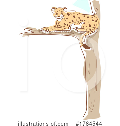Royalty-Free (RF) Cheetah Clipart Illustration by BNP Design Studio - Stock Sample #1784544