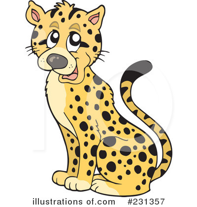 Cheetah Clipart #231357 by visekart