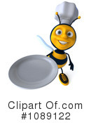 Chef Bee Clipart #1089122 by Julos