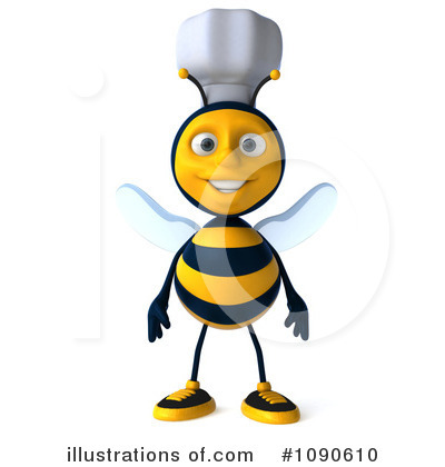 Bee Character Clipart #1090610 by Julos