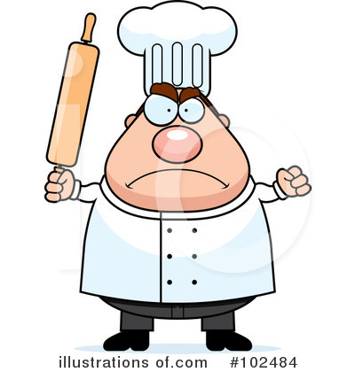 Royalty-Free (RF) Chef Clipart Illustration by Cory Thoman - Stock Sample #102484