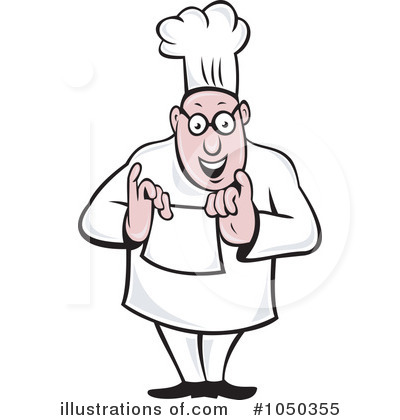 Royalty-Free (RF) Chef Clipart Illustration by patrimonio - Stock Sample #1050355