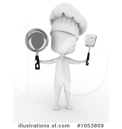 Royalty-Free (RF) Chef Clipart Illustration by BNP Design Studio - Stock Sample #1053809