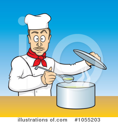 Chef Clipart #1055203 by Any Vector