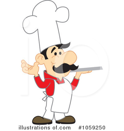 Royalty-Free (RF) Chef Clipart Illustration by Mascot Junction - Stock Sample #1059250