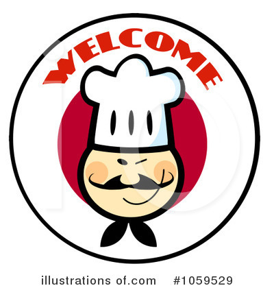 Royalty-Free (RF) Chef Clipart Illustration by Hit Toon - Stock Sample #1059529