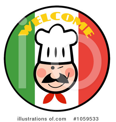Royalty-Free (RF) Chef Clipart Illustration by Hit Toon - Stock Sample #1059533