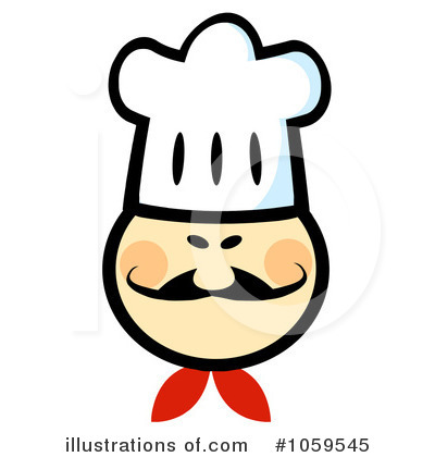 Royalty-Free (RF) Chef Clipart Illustration by Hit Toon - Stock Sample #1059545
