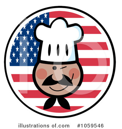 Royalty-Free (RF) Chef Clipart Illustration by Hit Toon - Stock Sample #1059546