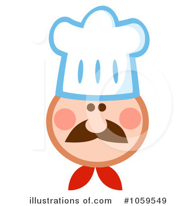 Royalty-Free (RF) Chef Clipart Illustration by Hit Toon - Stock Sample #1059549