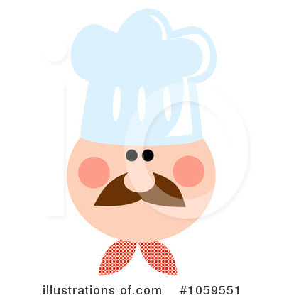 Royalty-Free (RF) Chef Clipart Illustration by Hit Toon - Stock Sample #1059551