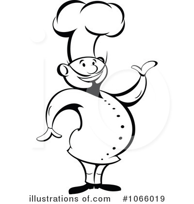 Royalty-Free (RF) Chef Clipart Illustration by Vector Tradition SM - Stock Sample #1066019