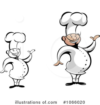Royalty-Free (RF) Chef Clipart Illustration by Vector Tradition SM - Stock Sample #1066020