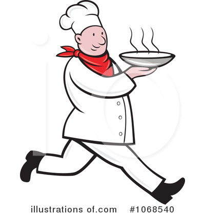 Royalty-Free (RF) Chef Clipart Illustration by patrimonio - Stock Sample #1068540
